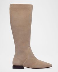 Bernardo - Barnes Suede Riding Boots - Lyst