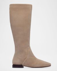 Bernardo - Barnes Suede Riding Boots - Lyst