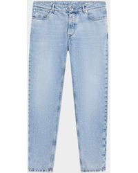 Brunello Cucinelli - Slim Light-Wash Denim Jeans - Lyst