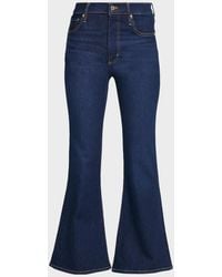 FRAME - Petite The Pixie Flare Jeans - Lyst