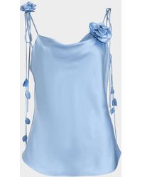 Cinq À Sept - Trailing Flower Marta Silk Cami - Lyst