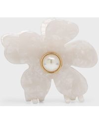 Lele Sadoughi - Lily Pearlescent Claw Clip - Lyst