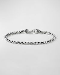 David Yurman - Wheat Chain Bracelet In Silver, 4mm - Lyst