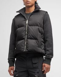Givenchy - 4G Buckle Puffer Vest - Lyst