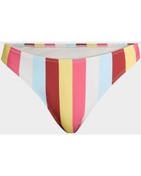 Solid & Striped - The Rachel Striped Bikini Bottom - Lyst