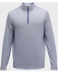 Peter Millar - Apos;S Perth Micro-Stripe Half-Zip Sweater - Lyst