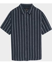Vince - Classic Striped Sport Shirt - Lyst