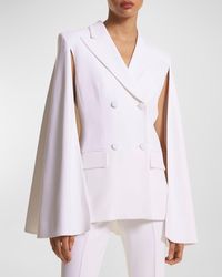 Michael Kors - Cape Double-breasted Jacket - Lyst