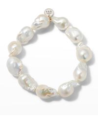 Margo Morrison - 5Th Avenue Baroque Pearl Stretch Bracelet - Lyst