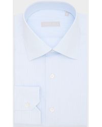 Stefano Ricci - Cotton Multi-Stripe Point Collar Dress Shirt - Lyst