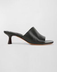 Vince leather hanna online mule