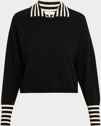 FRAME - The Sailor Pullover Sweater - Lyst