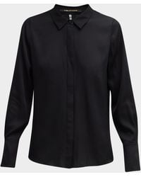 Kobi Halperin - Larissa Split-Cuff Button-Down Blouse - Lyst