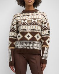 Bogner - Julika Jacquard Wool Knit Sweater - Lyst