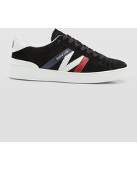 Moncler - Monaco M Leather Low-Top Sneakers - Lyst