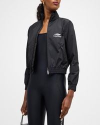 Balenciaga - 3b Sports Icon Fitted Tracksuit Jacket - Lyst