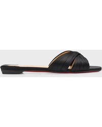 Christian Louboutin - Nicol Is Back Sole Slide Sandals - Lyst