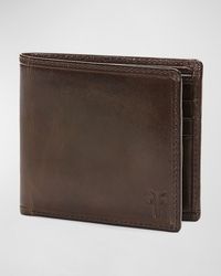 Frye - Logan Leather Bi-fold Wallet - Lyst
