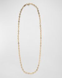 Azlee - 18k Yellow Gold Medium Lozenge-link Chain Necklace, 20"l - Lyst