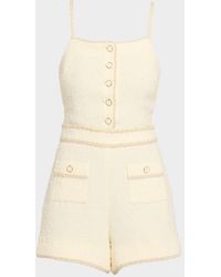 Jonathan Simkhai - Ginny Boucle Romper - Lyst