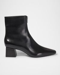 Jonathan Simkhai - Ryder Leather Zip Ankle Booties - Lyst