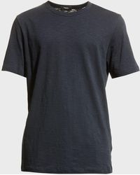 Theory - Cosmos Essential Slub Cotton T-shirt - Lyst