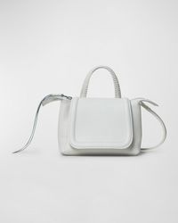 Callista - Mini Flap Leather Top-Handle Bag - Lyst