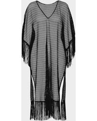 La Blanca - Open-Knit Crochet Caftan Coverup - Lyst