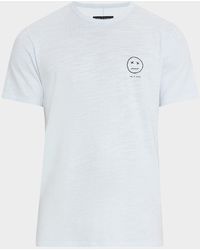 Rag & Bone - Sour Face Embroidered T-Shirt - Lyst
