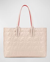Christian Louboutin - Cabata Small Cl-embossed Tote Bag - Lyst