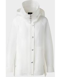 Akris - Palina Double Layer Techno Grid Parka - Lyst