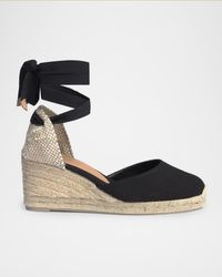Castañer - Carina Canvas Wedge Espadrille - Lyst