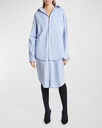 Balenciaga - Layered Shirt Dress - Lyst