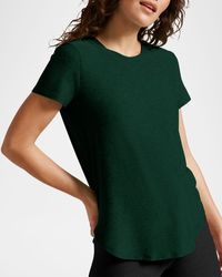 Beyond Yoga - Featherweight Jersey Crewneck Tee - Lyst