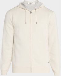 Bugatchi - Apos;S Cotton Knit Full-Zip Hoodie - Lyst