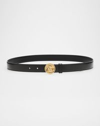 Chloé - Horse Medal Leather Belt - Lyst