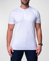 Maceoo - Core Henley Shirt - Lyst