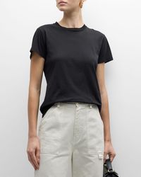 Nili Lotan - Mariela Crewneck T-Shirt - Lyst