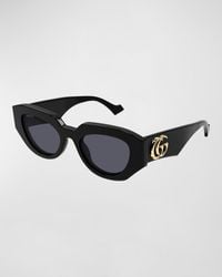 Gucci - Generation 51mm Geometric Sunglasses - Lyst