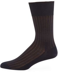 FALKE - Shadow-Stripe Knit Socks - Lyst
