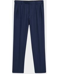 Brioni - Apos;S Wool Textured Straight-Fit Formal Pants - Lyst