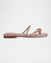 Marc Fisher - Tubular Knot Ornament Slide Sandals - Lyst
