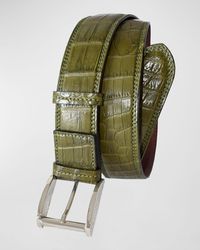 Zambezi Grace - Crocodile Leather Dress Belt - Lyst