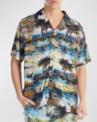 NANA JUDY - Verve Hawaiian-print Camp Shirt - Lyst