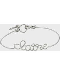 Atelier Paulin - Personalized 10-Letter Twist Wire Bracelet - Lyst