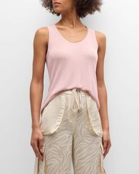 Le Superbe - Airy Scoop-Neck Tank Top - Lyst