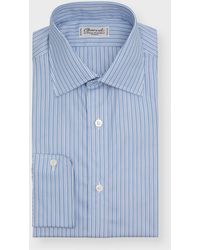 Charvet - Cotton Multi-Stripe Dress Shirt - Lyst
