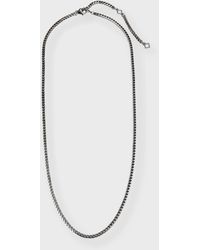 Armenta - Sterling Snake Chain Necklace; 26"L - Lyst