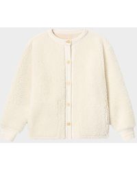 Lafayette 148 New York - Button-Down Reversible Shearling Jacket - Lyst