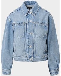 Rag & Bone - Marie Trucker Jacket - Lyst